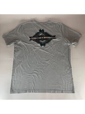 Pendleton Gray Short Sleeve Crewneck Shirt Mens XL